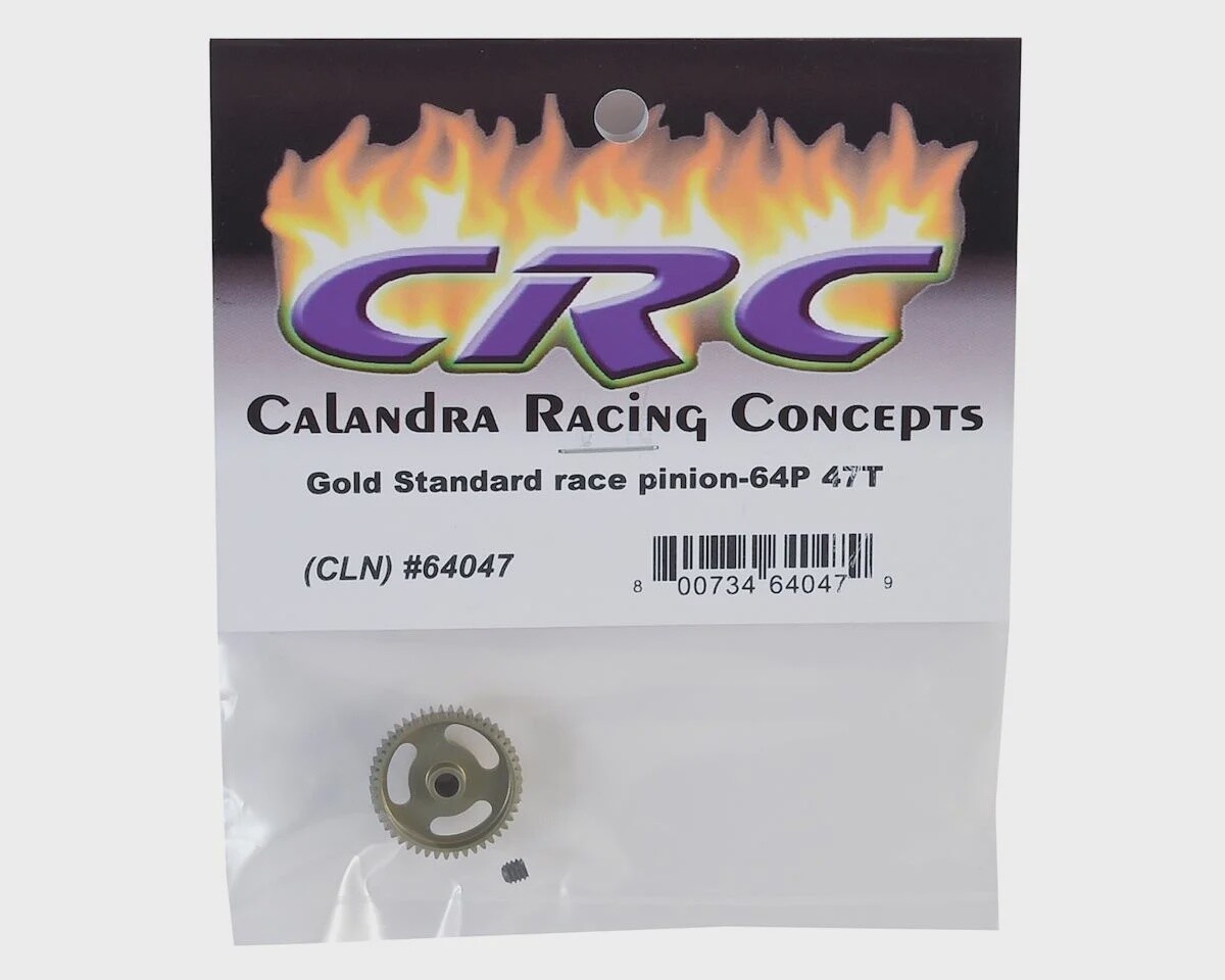 CLN64047   CRC &quot;Gold Standard&quot; 64P Aluminum Pinion Gear (47T)