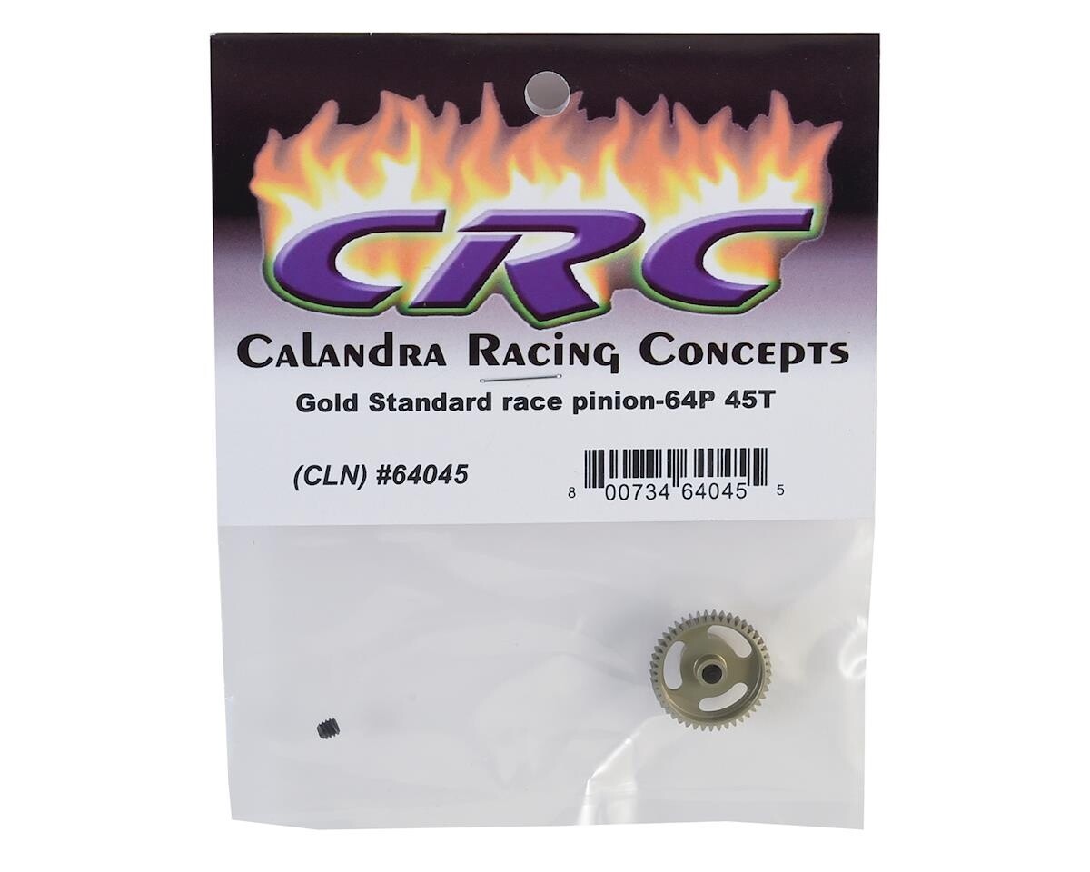 CLN64045   CRC &quot;Gold Standard&quot; 64P Aluminum Pinion Gear (45T)
