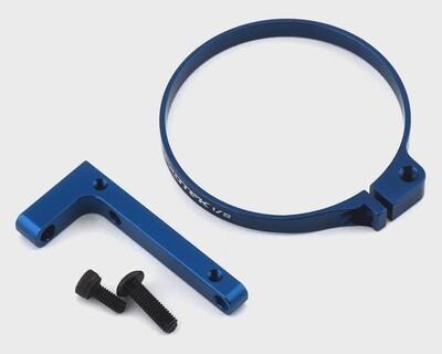 Exotek 1/8 V2 E-Buggy Clamp On Fan Mount (Blue)