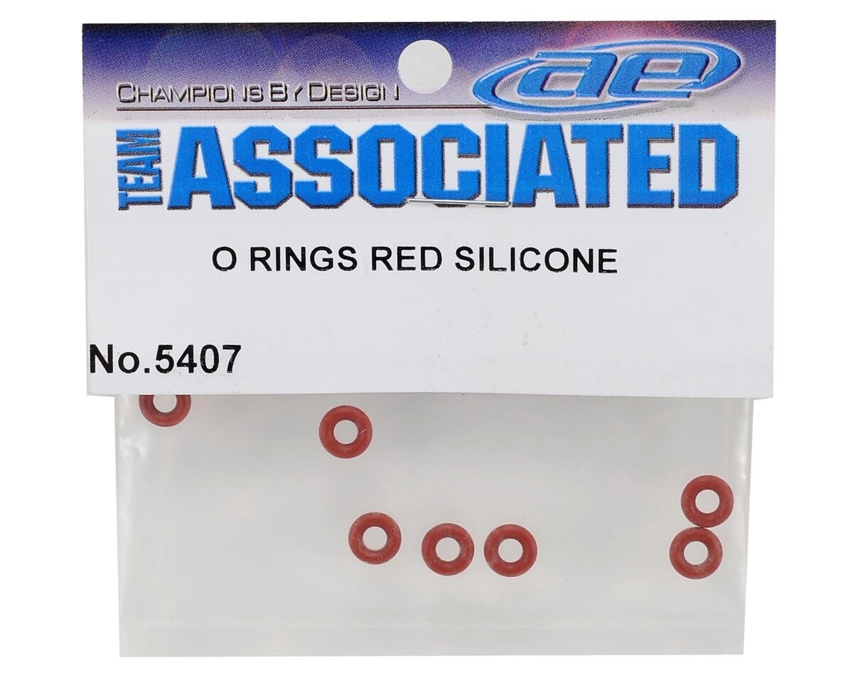 ASC5407  Team Associated Shock Rebuild Red O-Ring (8)