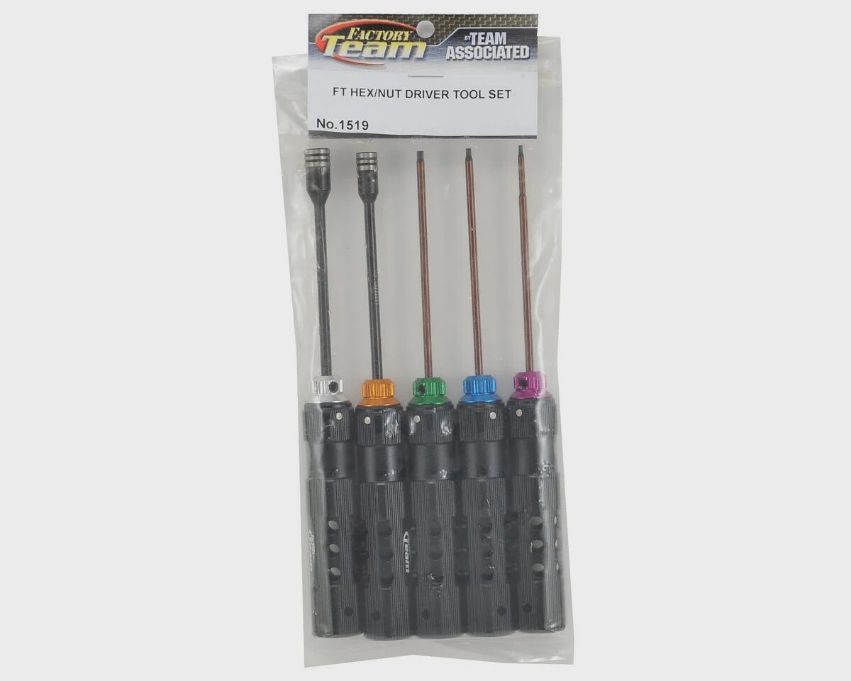 ASC1519  Team Associated Factory Team Metric Hex/Nut Driver Tool Set
