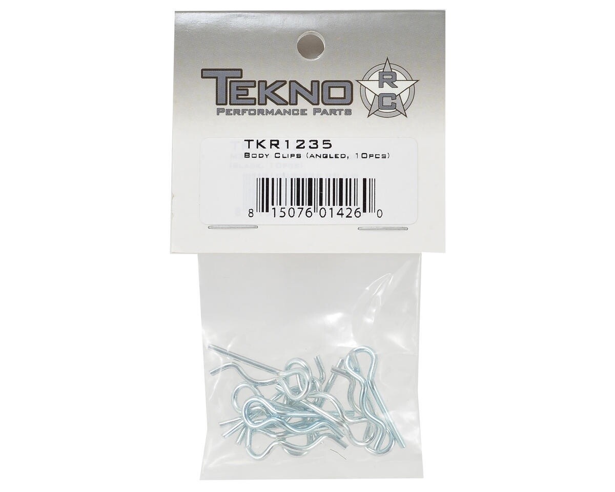 TKR1235 Tekno RC Bent Body Clips (10)