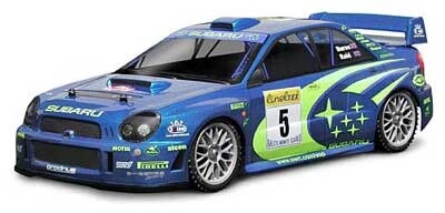HPI7458   Subaru Impreza WRC 2001, Clear, 200mm