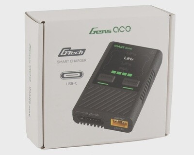 GEA60WC1   Gens Ace Imars Mini 2-4S USB-C DC Charger (5A/60W)