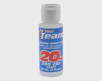 ASC5421  Team Associated Silicone Shock Oil (2oz) (20wt)