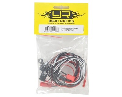 YEA-LK-0001WT   Yeah Racing Ultra Bright LED Light Kit w/Light Holders