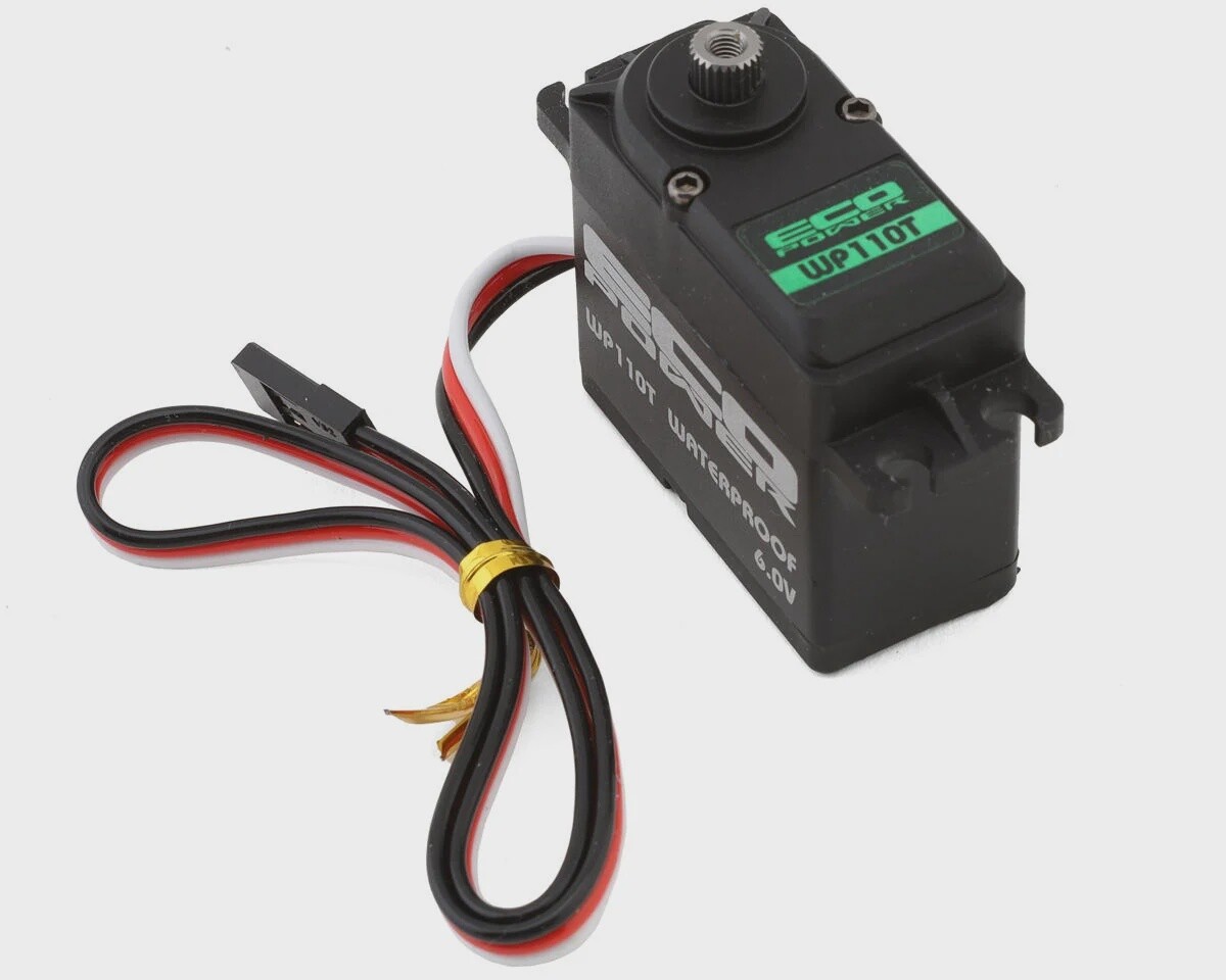 EcoPower WP110T Waterproof High Torque Metal Gear Servo for 1/10 2wd Traxxas™, ARRMA™, Losi™ &amp; other vehicles
