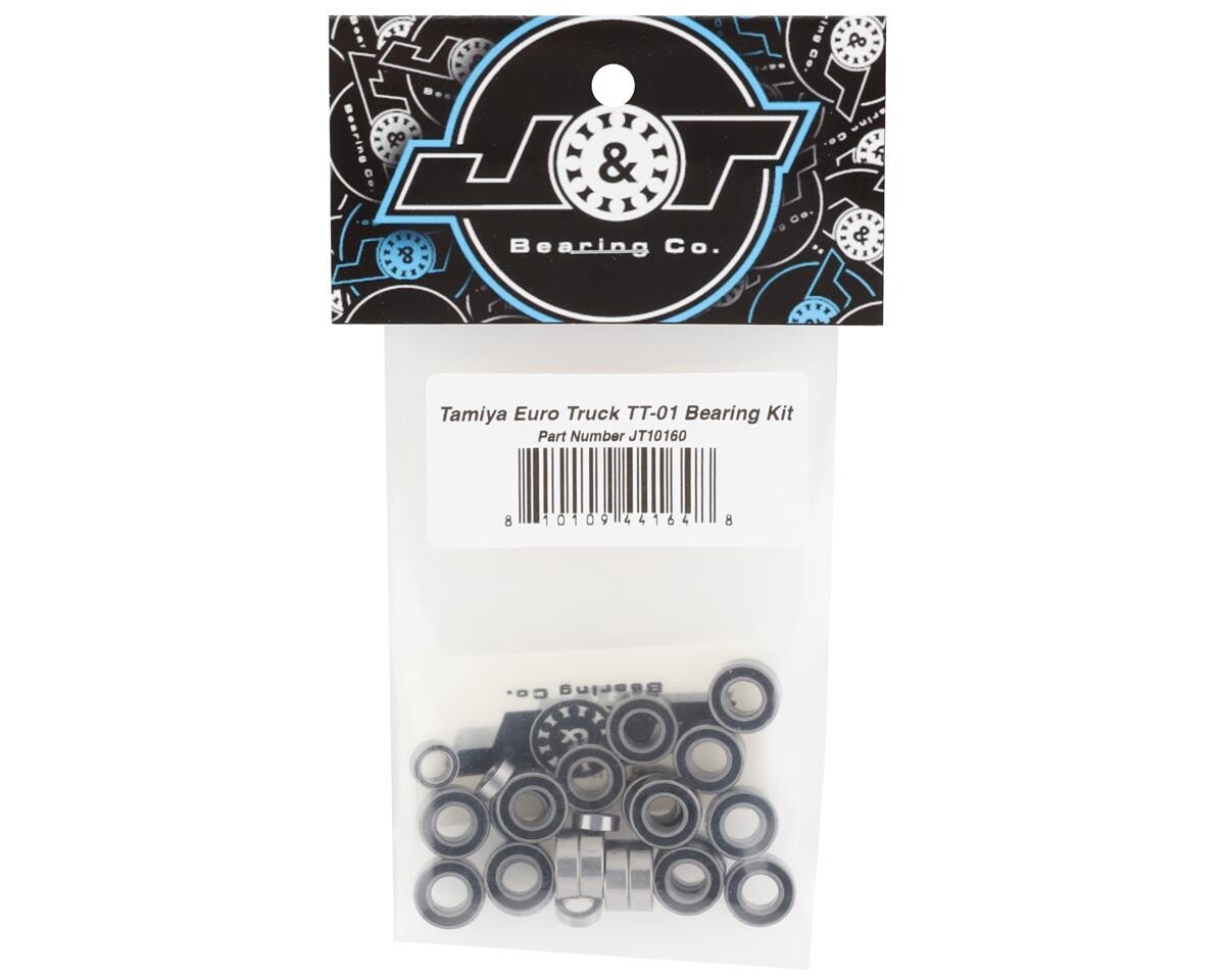 JTB-JT10160   J&amp;T Bearing Co. Tamiya Euro Truck TT-01 Bearing Kit