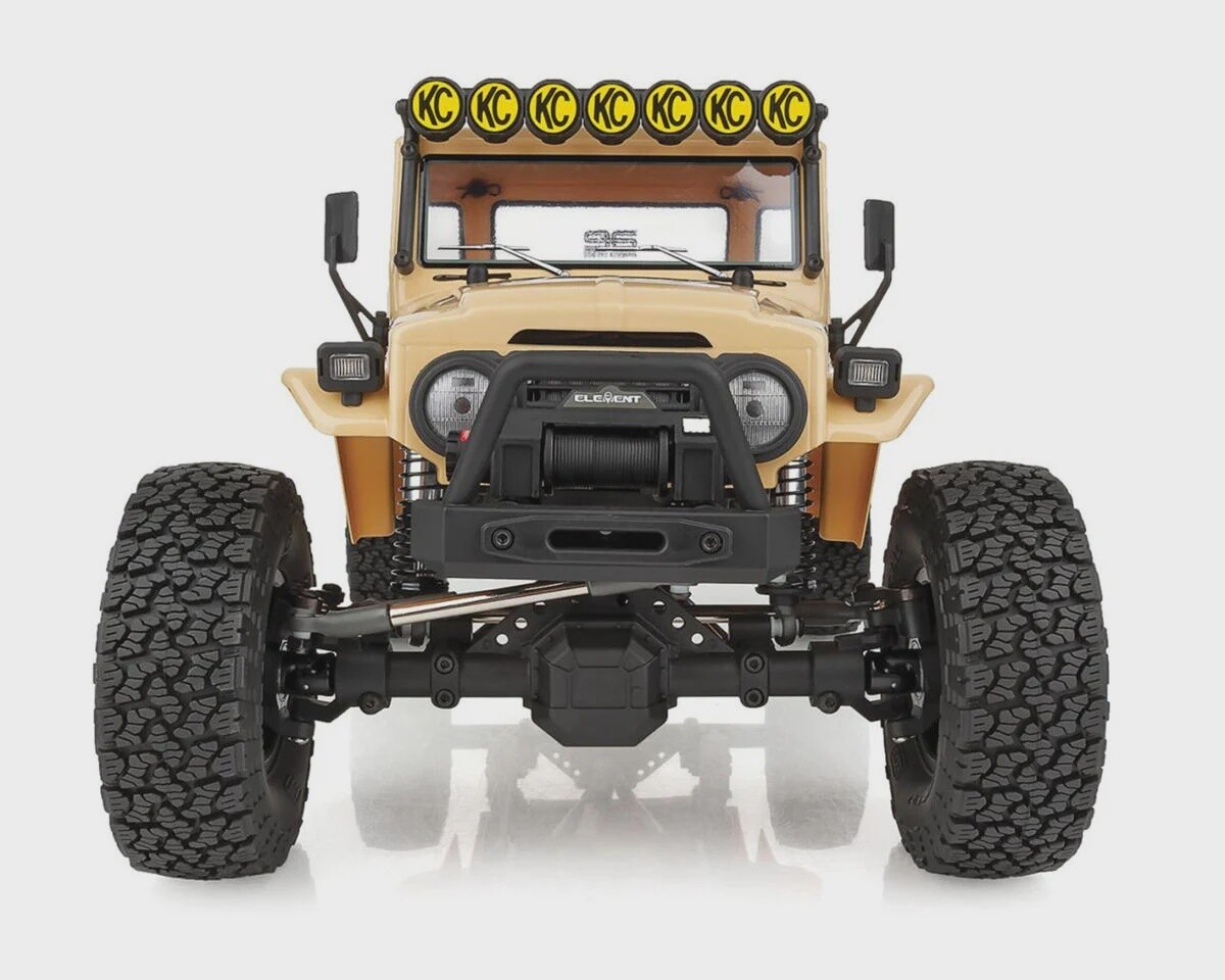 Element RC Enduro Zuul Trail Truck 4x4 RTR 1/10 Rock Crawler (Tan) w/2.4GHz Radio