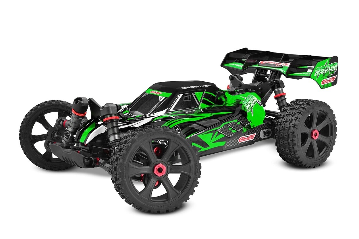 COR00288-G  Asuga XLR 6S RTR Racing Buggy- Green, Large Scale