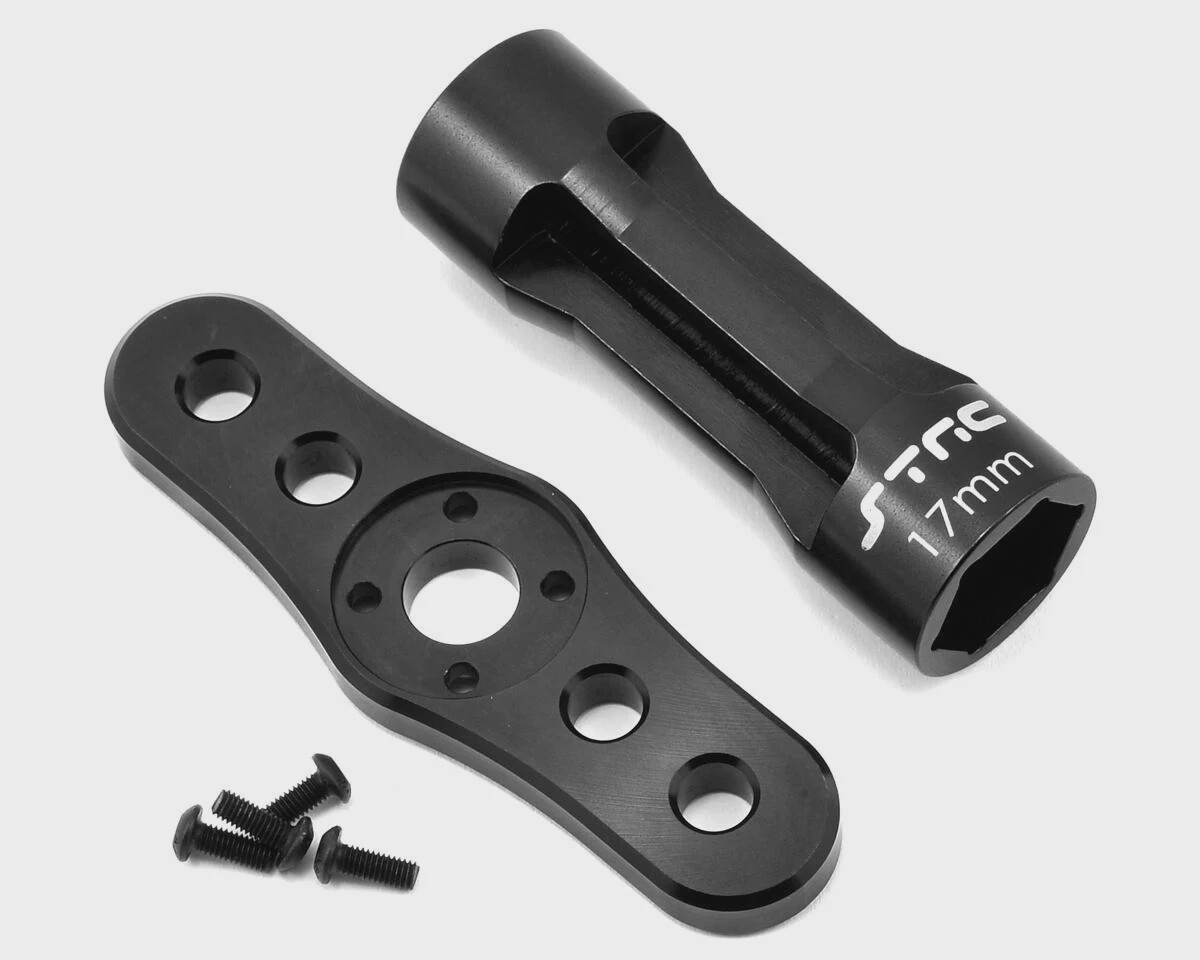 SPTSTRA17BKK    ST Racing Concepts Aluminum 17mm Hex Lightweight Long Shank Wrench (Black)