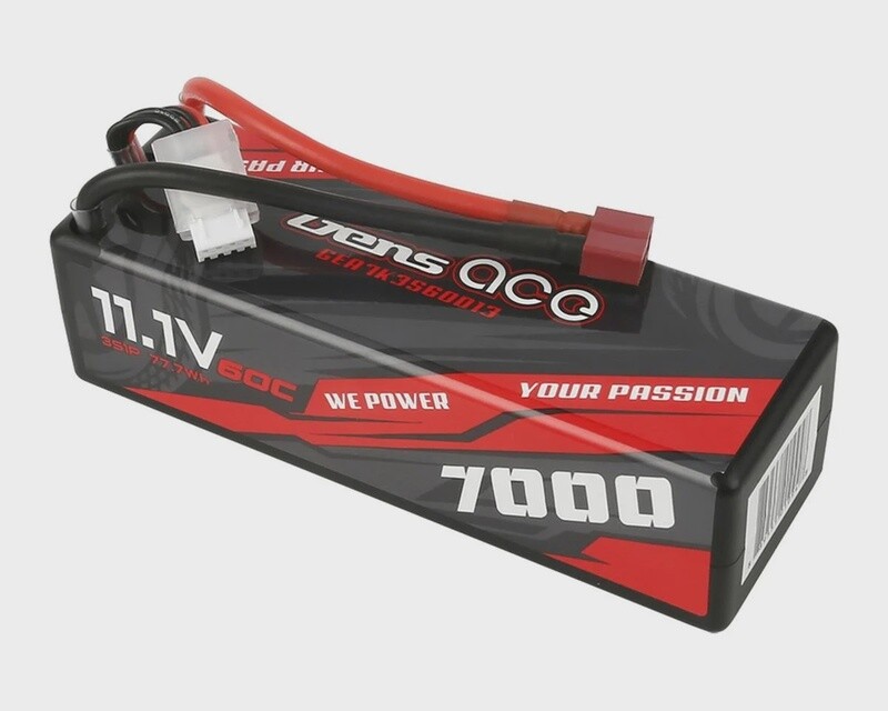 GEA7K3S60D13   Gens Ace 3s LiPo Battery 60C (11.1V/7000mAh)