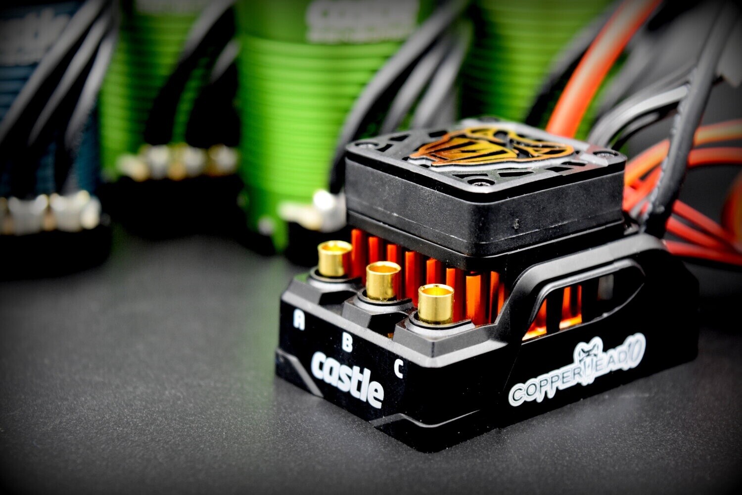 CSE010-0166-08  Copperhead 10 ESC &amp; 1406-3800KV 1/10 Motor Combo