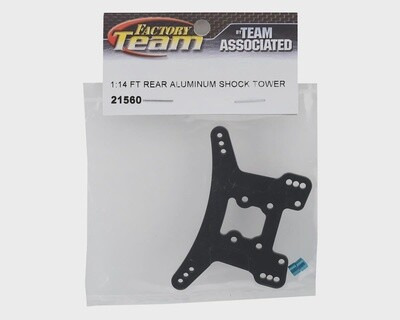 ASC21560  Team Associated Factory Team Reflex 14B/14T Aluminum Rear Shock Tower (Black)