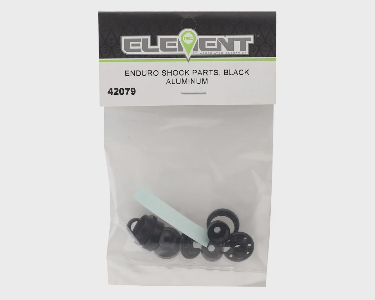 ASC42079  Element RC Enduro Aluminum Shock Parts (Black)