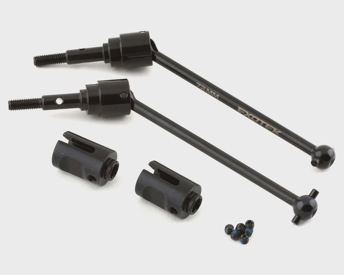 EXO2131  Exotek Slash 4X4 HD Steel Front CVD Set Image 1 for Exotek Slash 4X4 HD Steel Front CVD Set   Image 2 for Exotek Slash 4X4 HD Steel Front CVD Set