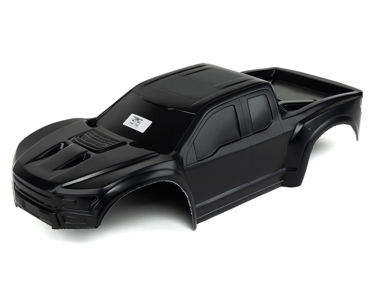 Pro-Line 2017 Ford F-150 Raptor Pre-Cut Monster Truck Body (Black) for Traxxas X-Maxx