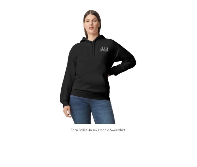 Boca Ballet Unisex Hoodie Sweatshirt 