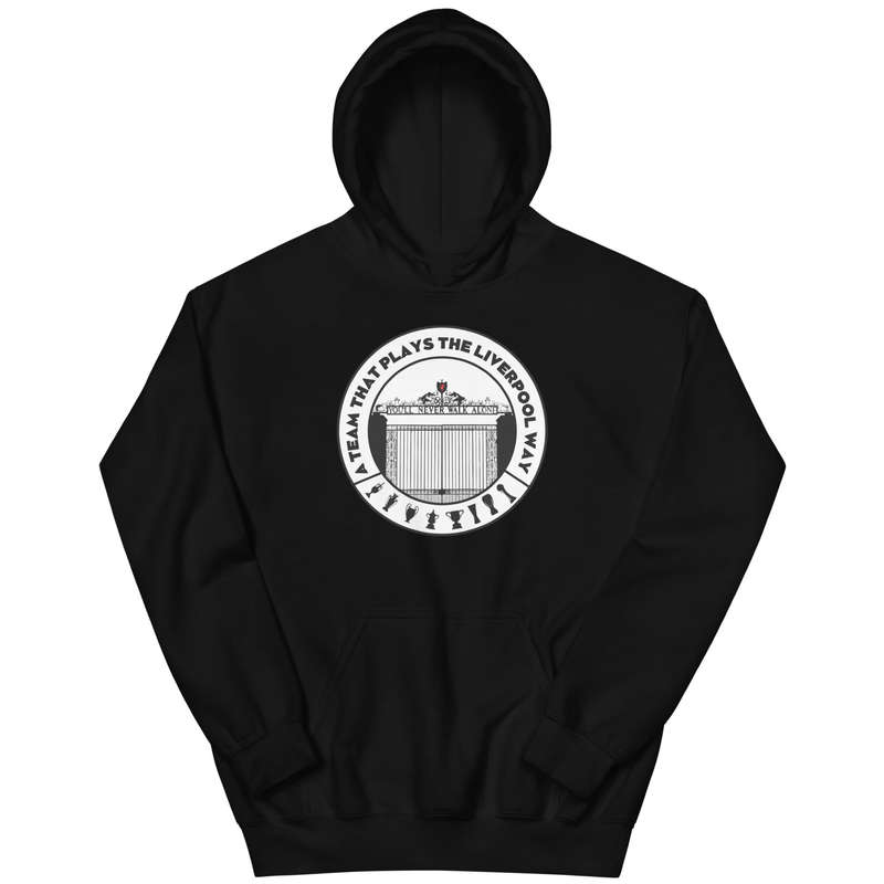 A Team That Plays The Liverpool Way hoodie