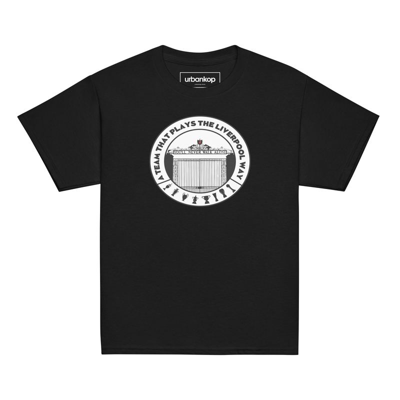 A Team That Plays The Liverpool Way KIDS tee