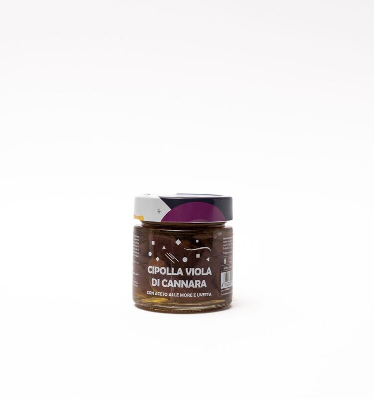 Cipolla viola di Cannara sott'aceto
Morgan
(230g)