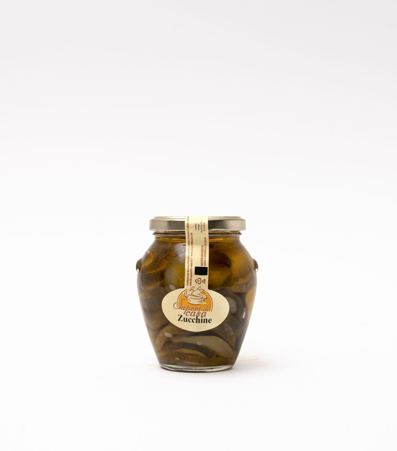Zucchine sott'olio
Sapori di casa
(280g)