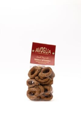 Taralli integrali - AVOGLIA – 300GR -