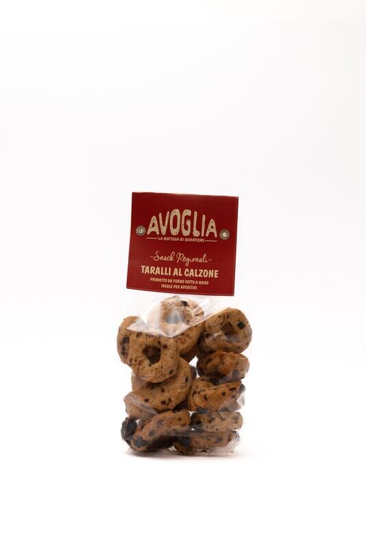Taralli al calzone - AVOGLIA – 300GR –
