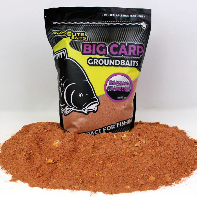 BANANA &amp; STRAWBERRY BIG CARP GROUNDBAITS
