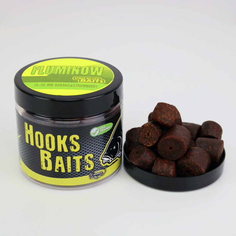 FLUMINOW HOOK PELLETS 14/20MM BANANA STRAWBERRY