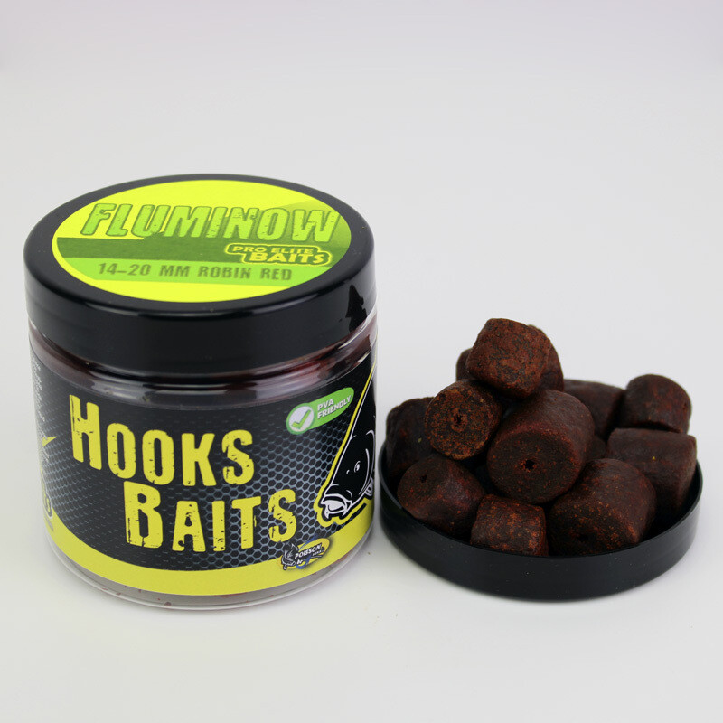 FLUMINOW HOOK PELLETS 14/20MM ROBIN RED