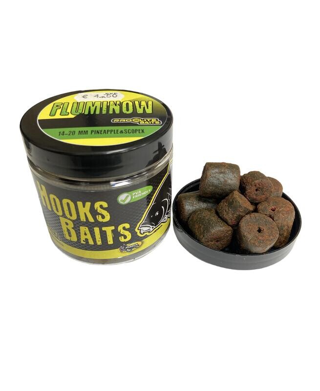 FLUMINOW HOOK PELLETS 14/20MM PINEAPPLE SCOPEX