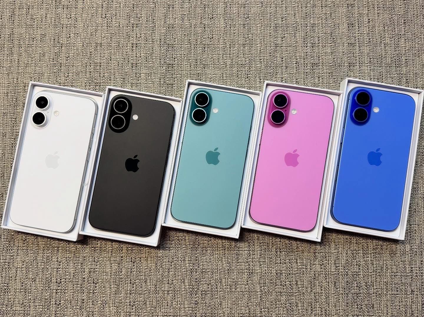 iPhone 16 All Colors