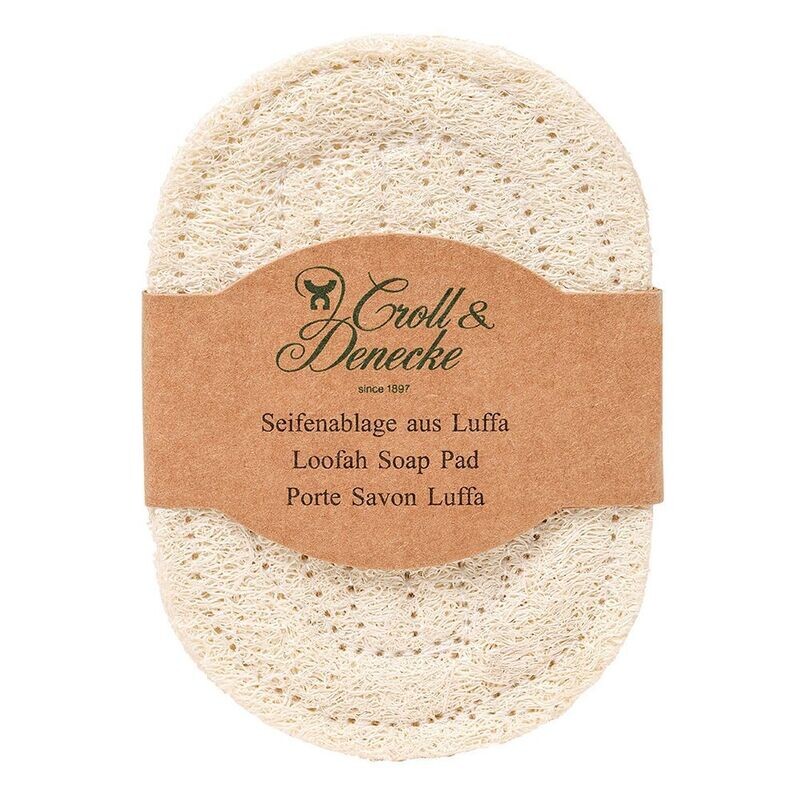Natürliche Seifenablage aus Luffa