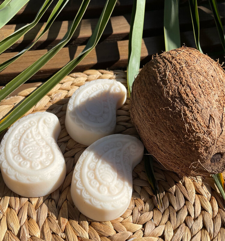 Only Coconut Naturseife mit Bio Kokosmilch & Bio Kokosmehl (vegan)