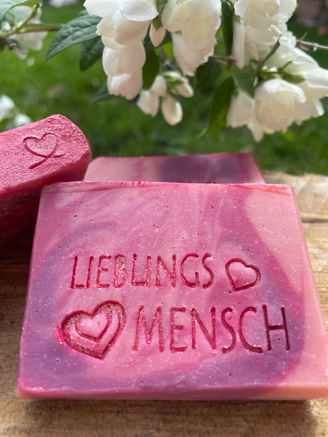 Lieblingsmensch Luxusseife mit  Seide