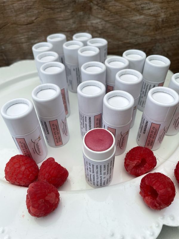 Lippenpflege Himbeere mit Wassermelonenkernöl