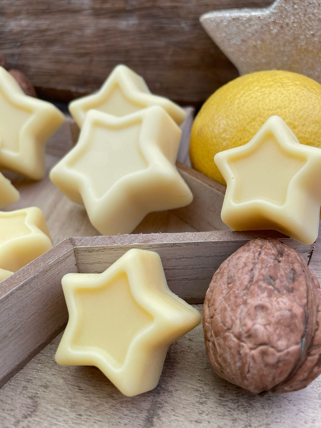 Feste Lotion Bars / Körperbutter Gute Laune - Testgröße