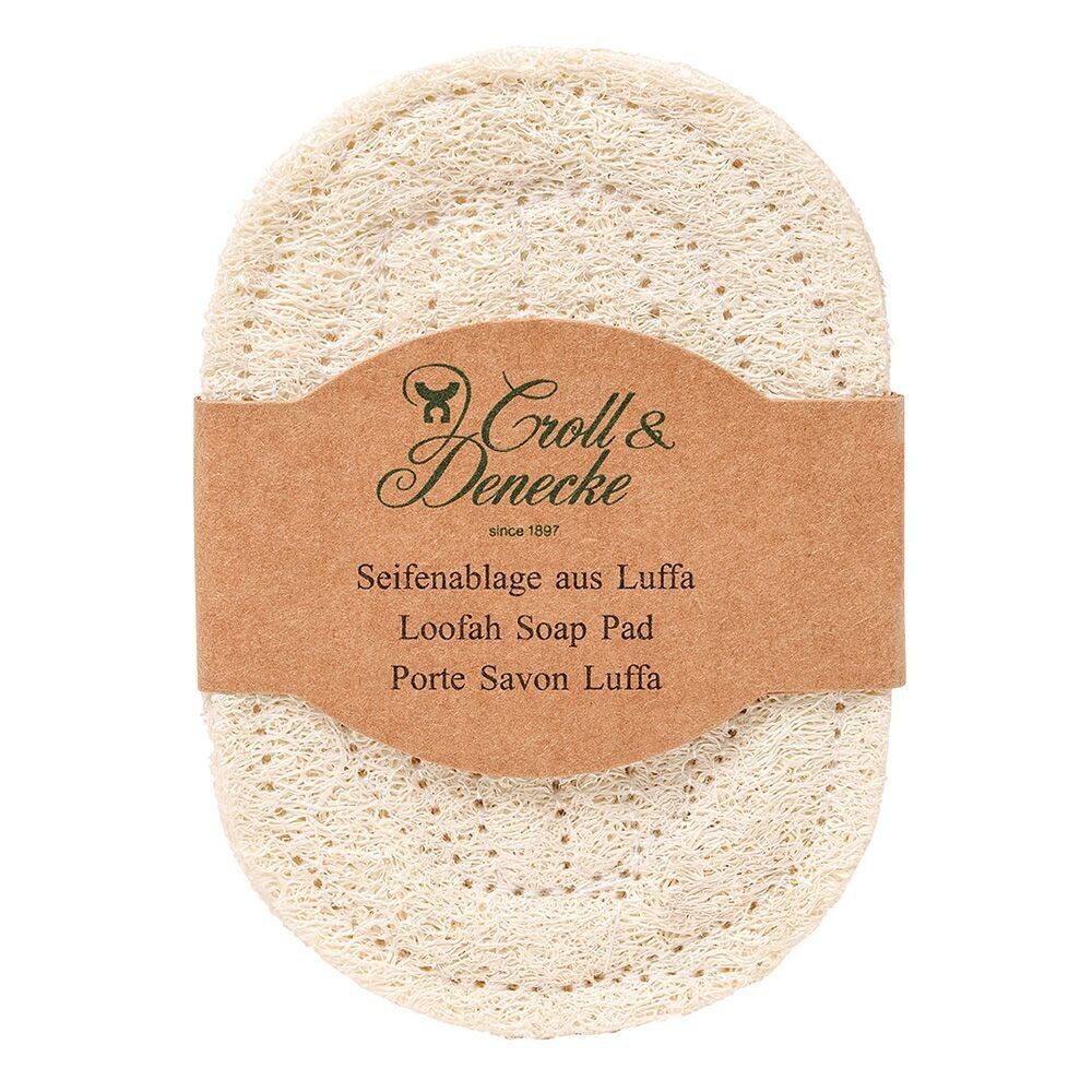 Natürliche Seifenablage aus Luffa Natürliche Seifenablage aus Luffa
