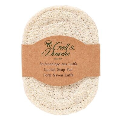 Natürliche Seifenablage aus Luffa Natürliche Seifenablage aus Luffa