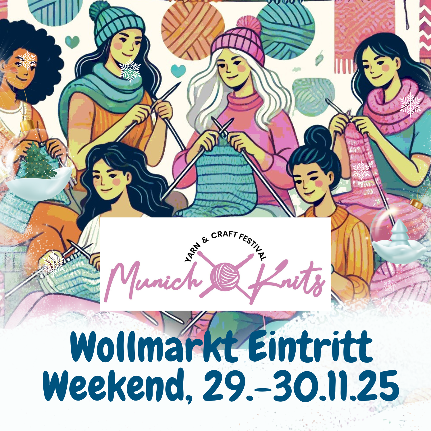 Weekend Ticket Wollmarkt 29. 11.25 von 10:00 - 18:00 und 30.11.2025 von 10:00 bis 16:00