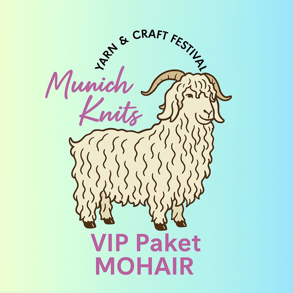 VIP Paket Mohair (3 Kurse oder 2 + Knit After Dark) inkl. Wollmarkt Eintritt Weekend