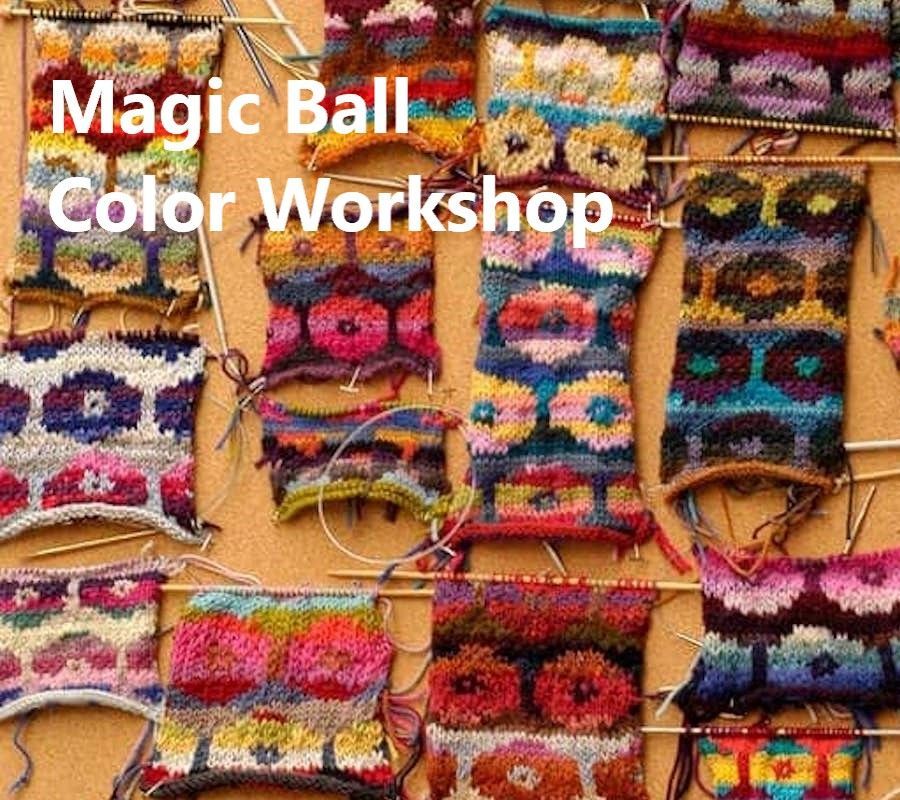 Ganztages-Workshop "Persian Poppies - Magic Balls" mit Brandon Mably 28.11.25 11:00 - 18:00  (1 Stunde Mittag) inkl. Wollmarkt Eintritt Weekend