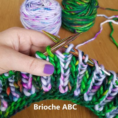 Workshop "Brioche ABC" with Julie Dubreux 29.11.25 10:00 am - 1:00 pm  incl. yarn market Ticket Weekend