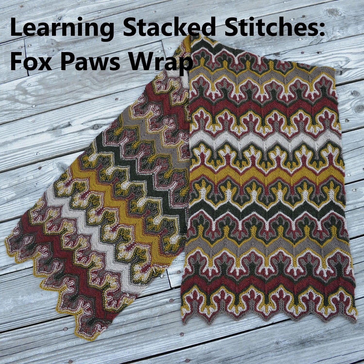 Full Day Workshop "Learning Stacked Stitches" with Xandy Peters 29.11.25 10:00 am - 5:00 am  incl. yarn market ticket Weekend