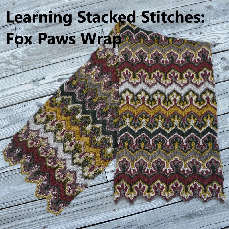 Full Day Workshop "Learning Stacked Stitches" with Xandy Peters 29.11.25 10:00 am - 5:00 am  incl. yarn market ticket Weekend