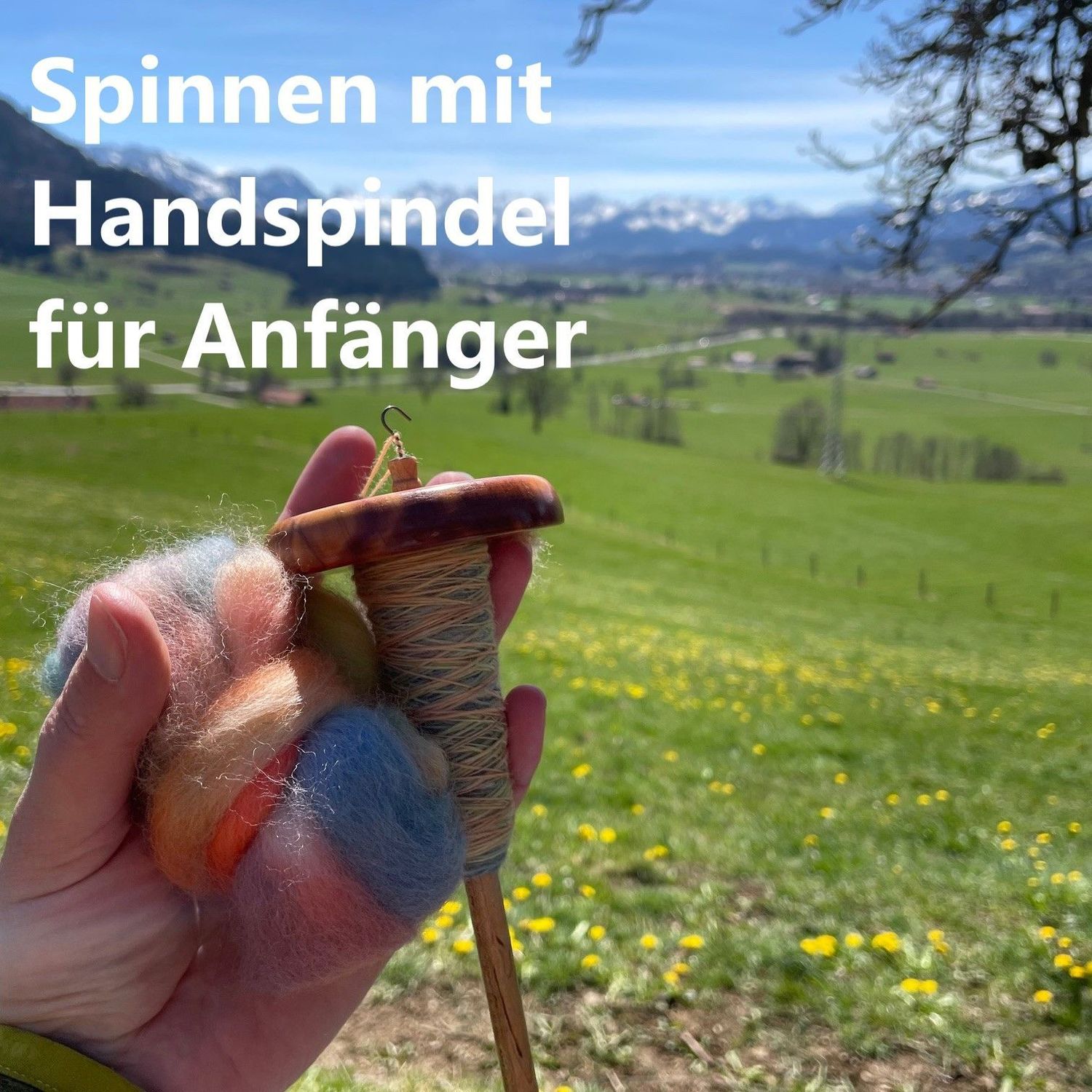 Workshop "Spinning with hand spindel for beginners" with Theresia Lew 29.11.25 2:00 pm - 5:00 pm  incl. yarn market Ticket Weekend