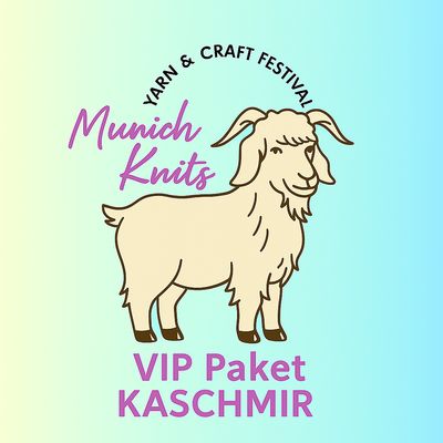 VIP Paket Kaschmir  (4 Kurse oder 3 + Knit After Dark) inkl. Wollmarkt Eintritt Weekend