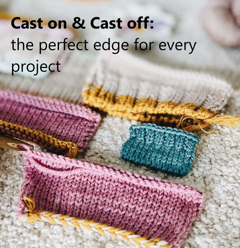 Workshop "Cast on/Cast off" with Soraya Garcia  30.11.25 2:00 pm - 5:00 pm  incl. yarn market Ticket Weekend