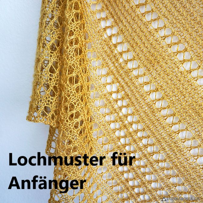 Workshop "Lace patterns for beginners" with Donna Rossa 30.11.25 11:30 am - 2:30 pm  incl. yarn market Ticket Weekend